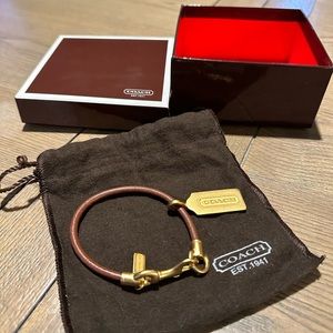 Vintage COACH Luggage Tag Bracelet